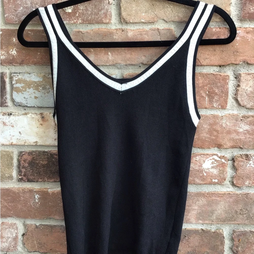 Alexander Wang Black and White Women's Tank Top small - Picture 2 of 3